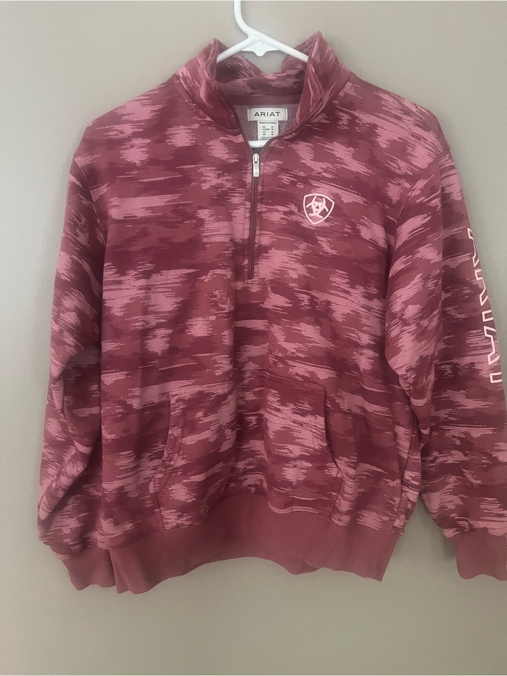 Ariat Rose Marled Quarter-Zip Pullover
